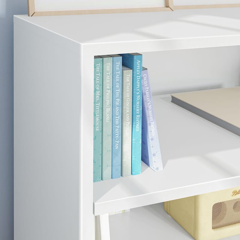 Max and Lily Classic 3-Shelf Bookcase