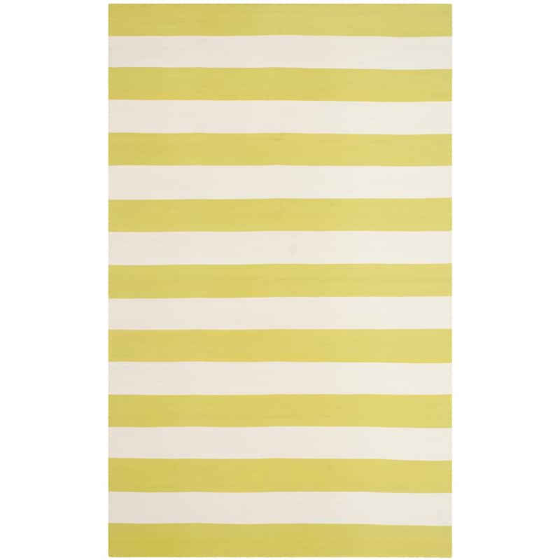 SAFAVIEH Handmade Montauk Caspian Stripe Cotton Flatweave Rug