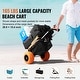 preview thumbnail 23 of 26, Beach Dolly with Big Wheels for Sand
