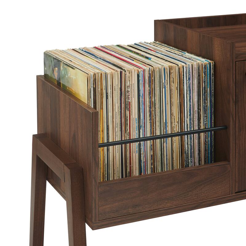 Crosley Luna Record Player Cabinet With Vinyl Storage