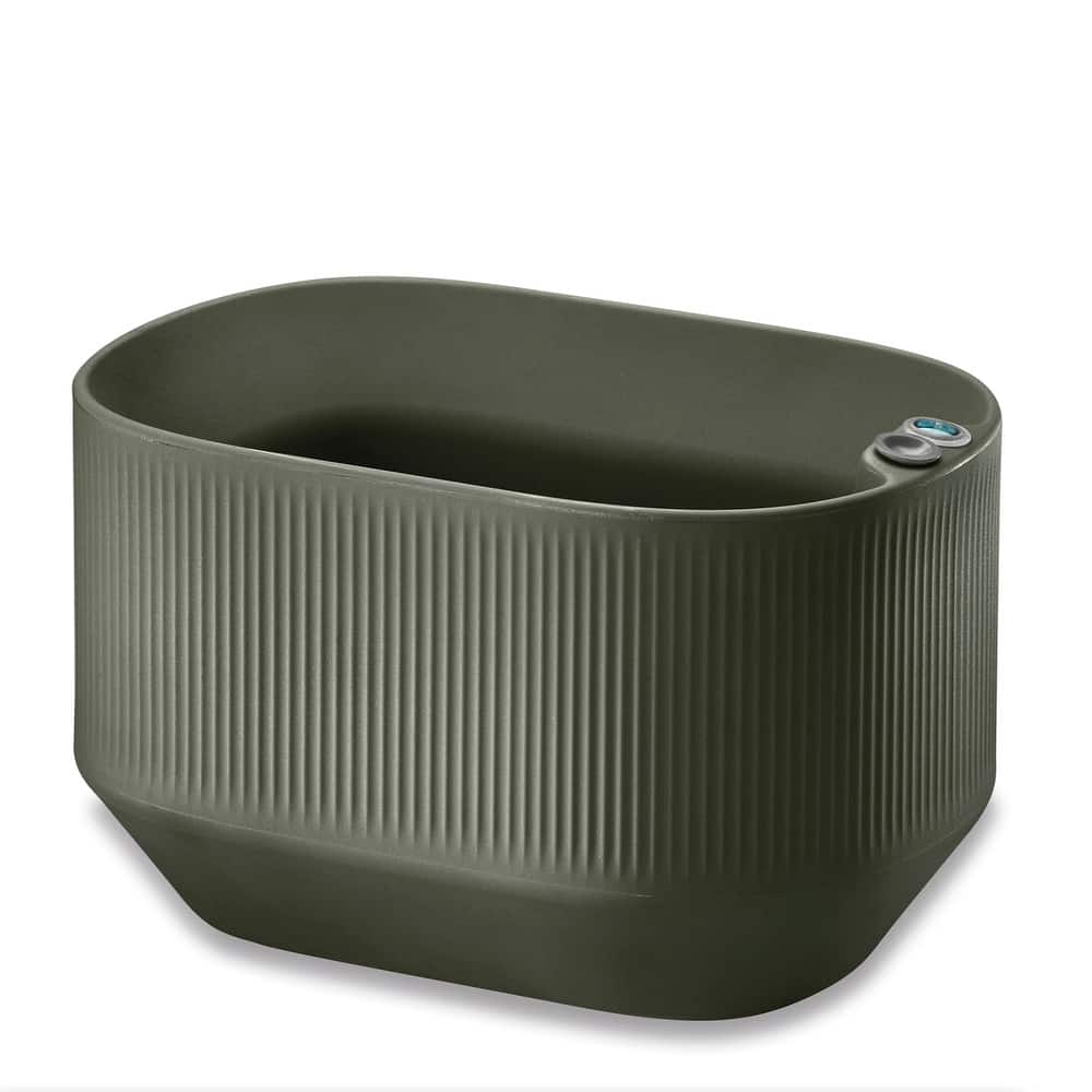 TruDrop Self Watering Modular Planter Box and Troughs with Water Level Indicator