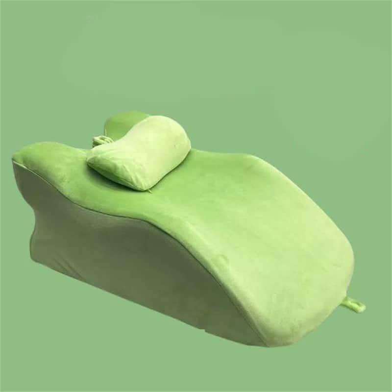 Multifunctional Ergonomic Spinal Posture Support & Multi-Functional Bed Pillow Green