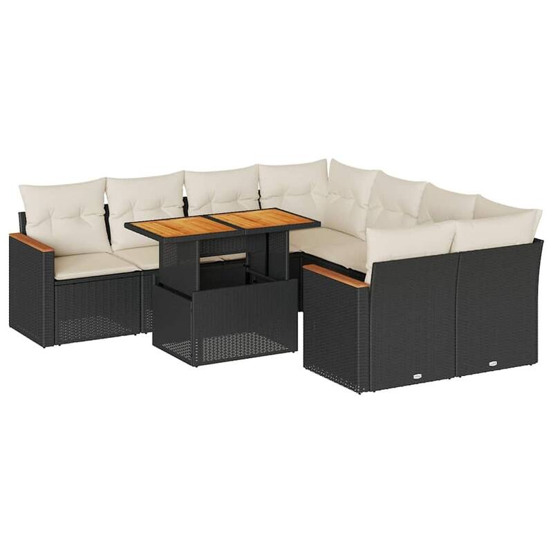 vidaXL Garden Sofa Set - 21.7 x 39.4 x 28.7