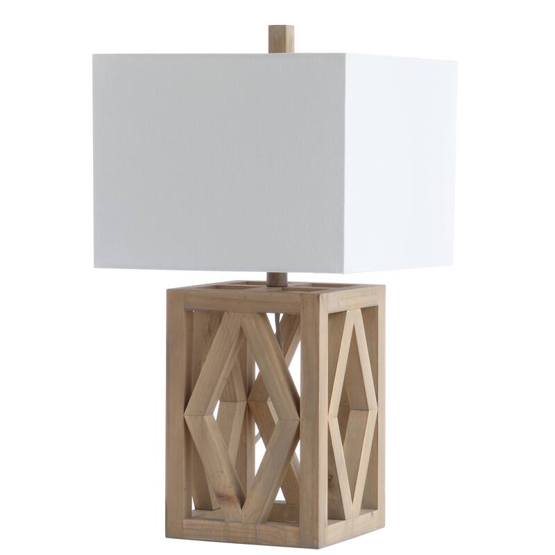 SAFAVIEH Lighting 25-inch Turner LED Table Lamp (Set of 2) - 13"W x 13"D x 25"H