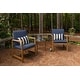 preview thumbnail 43 of 43, Sunbrella 22 x 9 striped lumbar pillow