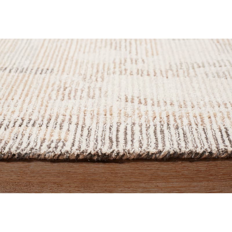 Terra by Obeetee Shadows Abstract Neutral Rug