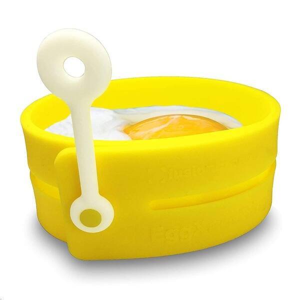 EggXact Adjustable Silicone Egg Ring / Food Ring for Baking, Molding and Presenting Bed Bath