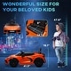 preview thumbnail 2 of 6, Qaba Electric Car, 12V Chevrolet Corvette Licensed Kids Car with Parent Remote Control, Suspension System, Headlight, Slow Start