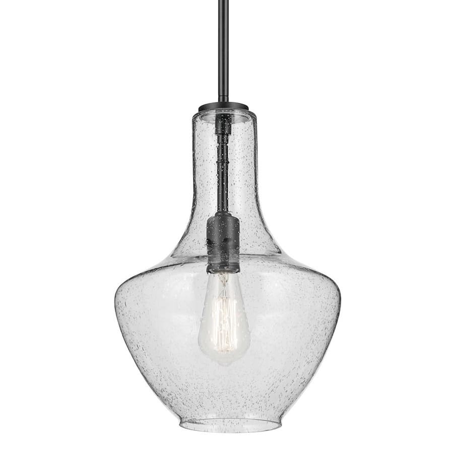 Kichler Everly Single Light 11" Wide Pendant with Clear Glass Shade