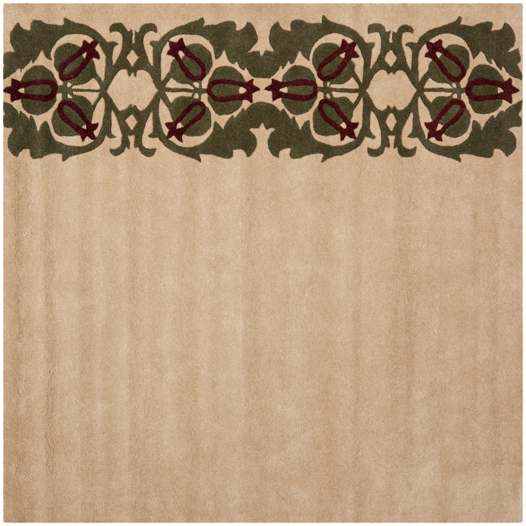 SAFAVIEH Handmade Soho Toccara Beige New Zealand Wool Rug