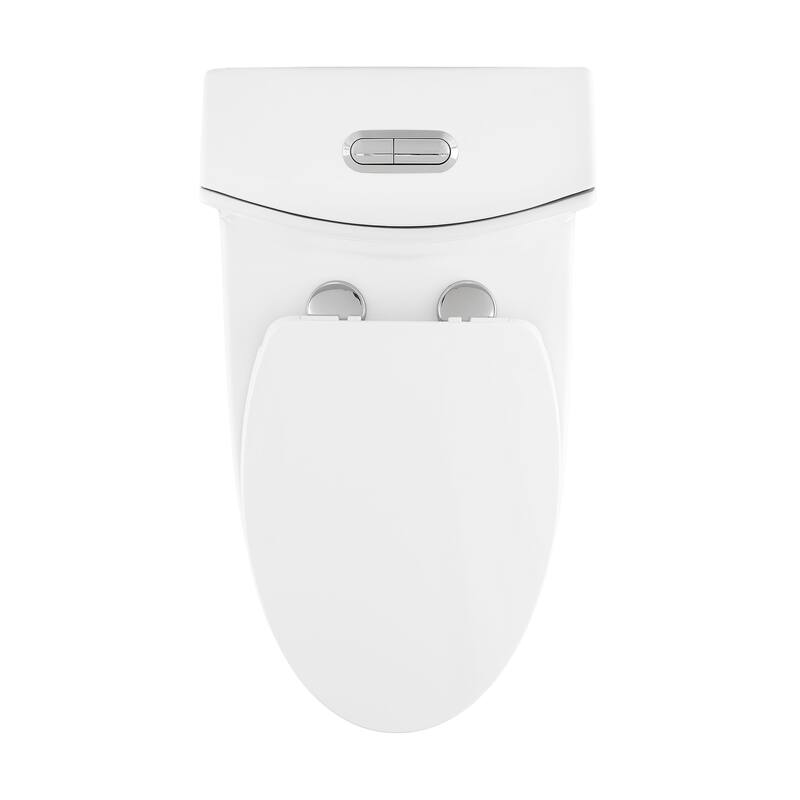 Neuilly Ii One Piece Elongated Toilet Dual Flush 1.1/1.6 Gpf - 28.75" x 15.35" 27.95"