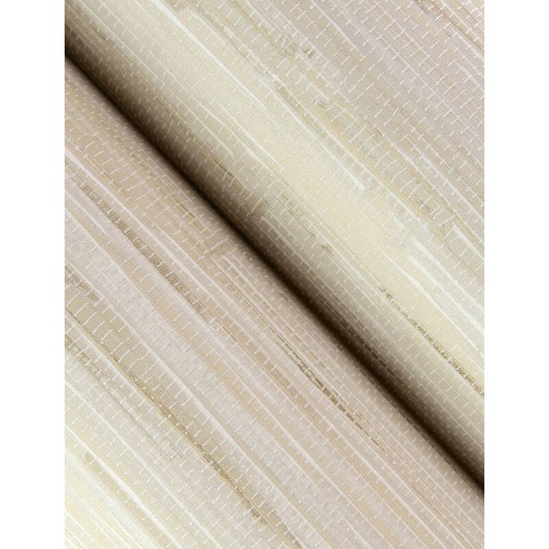 A-Street Prints Exhale Dove Woven Faux Grasscloth Wallpaper
