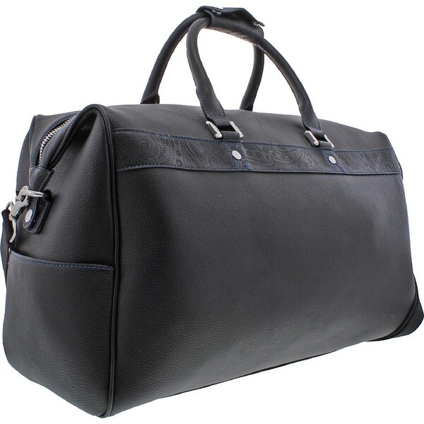 robert graham siran leather duffle bag