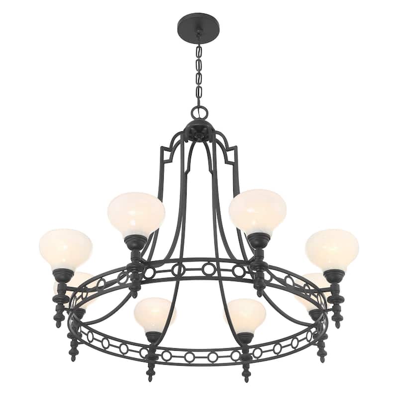 Savoy House 1-1605-8 Allston 8 Light 36" Wide LED Chandelier