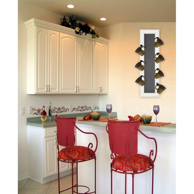 TrendyDecor4U Farmhouse 7-Peg Mug Rack by Millwork Engineering
