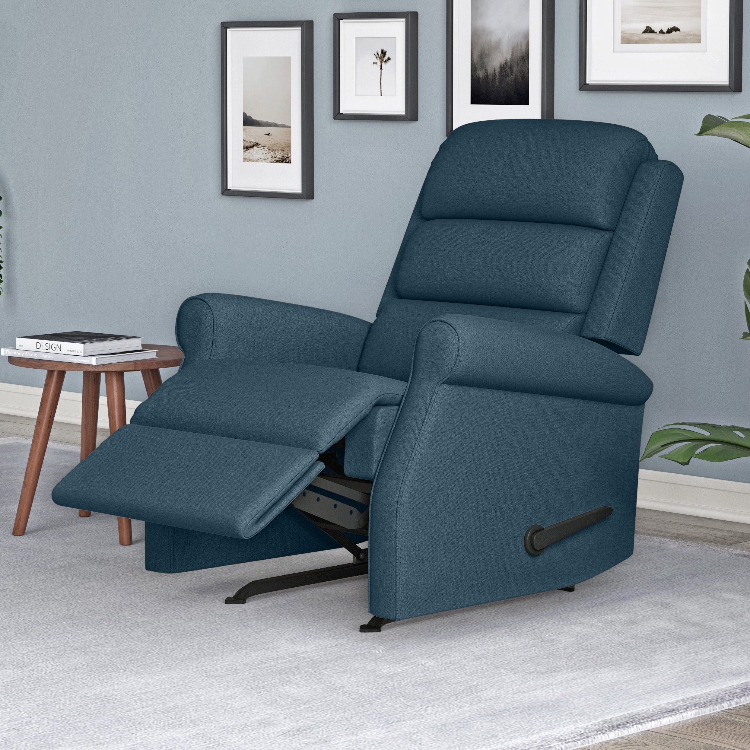 Left handed shop recliner chair