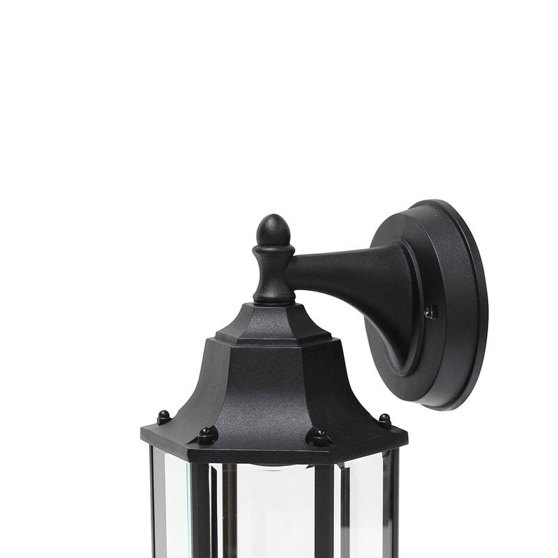 LED Light Outdoor Wall Lighting in Black