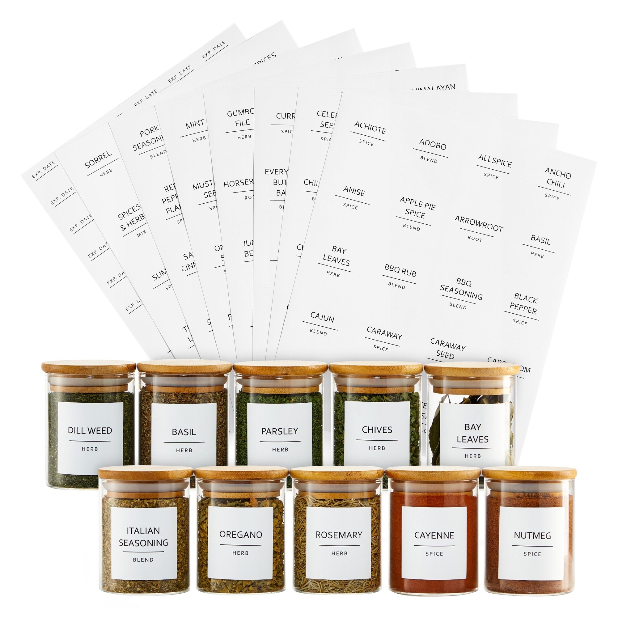 Spice jar labels bed bath and beyond deals