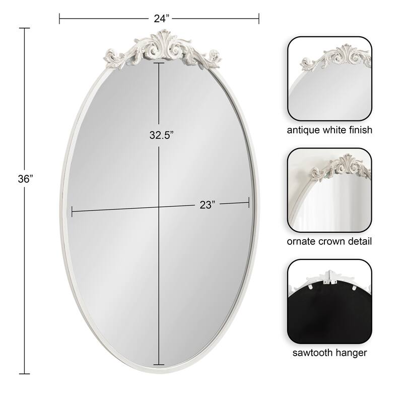 Kate and Laurel Arendahl Glam Ornate Mirror