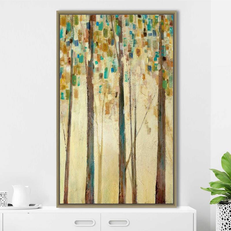 "Reach For The Sun II" by Carol Robinson Print on Floating Canvas