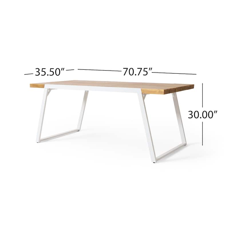 Outdoor Wooden Coffee Table