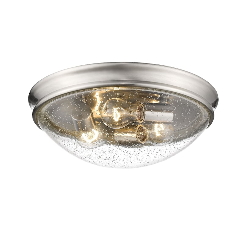 Millennium Lighting Metal 3 Light Flushmount Ceiling Light