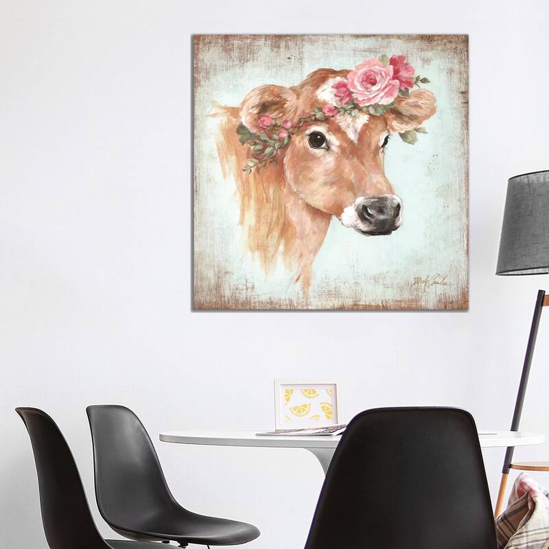 iCanvas "Rosie" by Debi Coules Canvas Print - 37x37x1.5