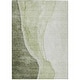 preview thumbnail 40 of 118, Machine Washable Indoor/ Outdoor Chantille Modern Abstract Rug