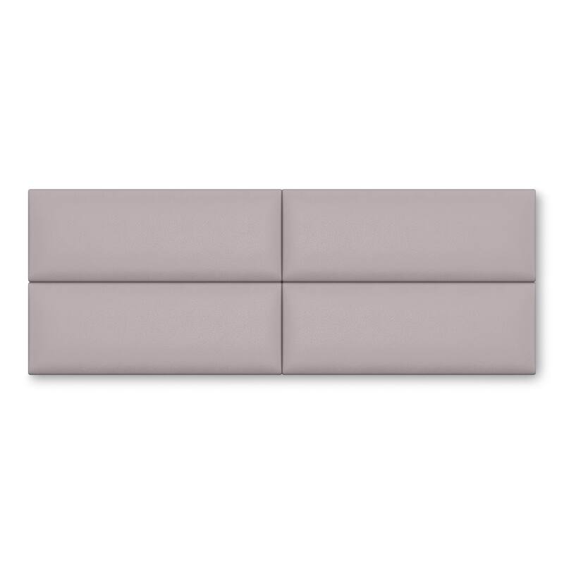 Jaxx Panelist Modern Padded Headboard in Premium Vegan Leather - Set of 4 Panels