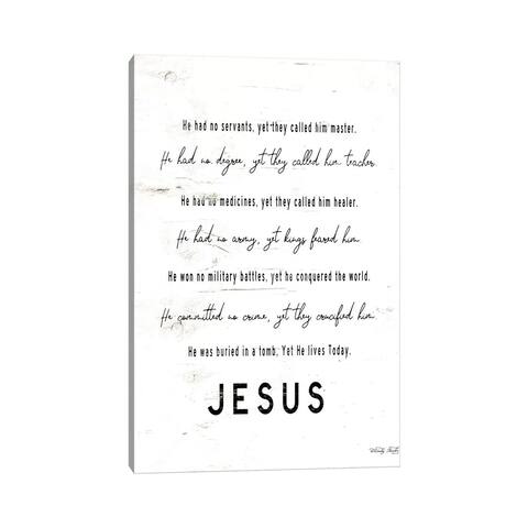 iCanvas "Jesus" by Cindy Jacobs Canvas Print