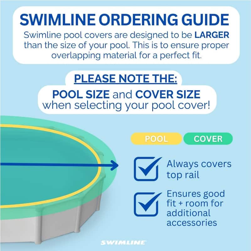 Oval Super Guard Above Ground Swimming Pool Winter Cover