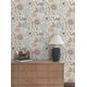 preview thumbnail 2 of 5, York Wallcoverings Artistic Bouquet Multicolor Wallpaper