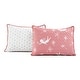 preview thumbnail 7 of 5, Lush Decor Dandelion Fairy Ombre Pastel Rainbow Reversible Print Quilt Set