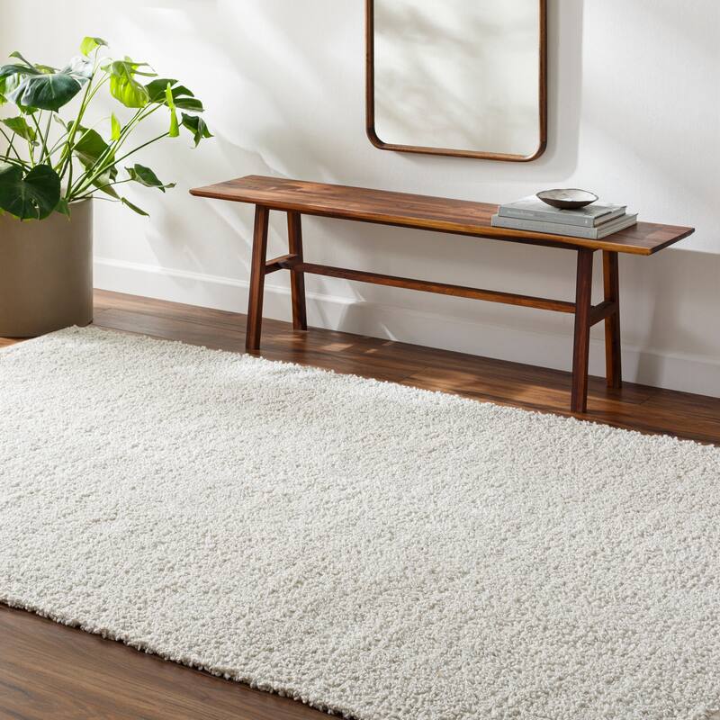 Darcey Modern & Contemporary Area Rug - 2'6" x 8' Runner - Light Gray