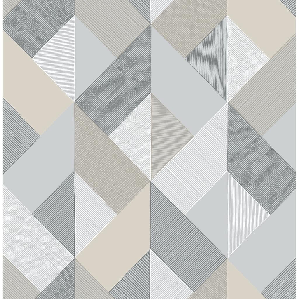 Stacy Garcia Home Marquetry Peel and Stick Wallpaper