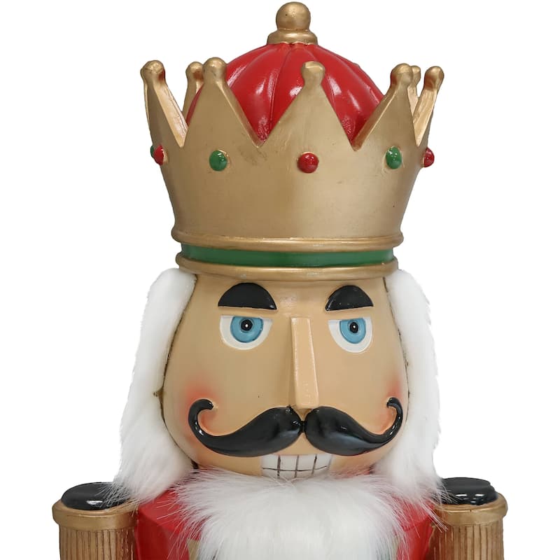 Matthias the Nutcracker Prince - 37-Inch Christmas Decor - Set of 2