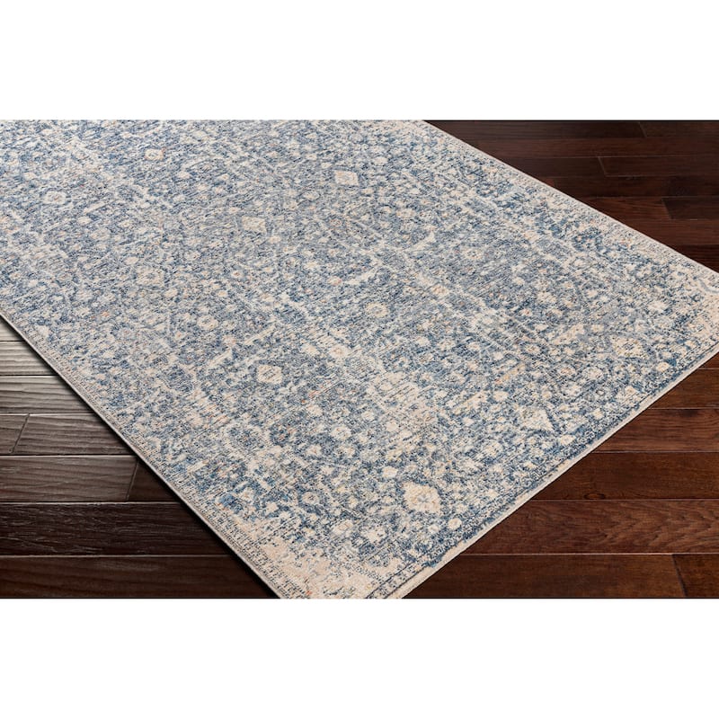 Artistic Weavers Sundari Vintage Blue Patterned Area Rug