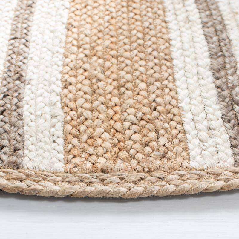 SAFAVIEH Natural Fiber Jetta Geometric Jute Rug
