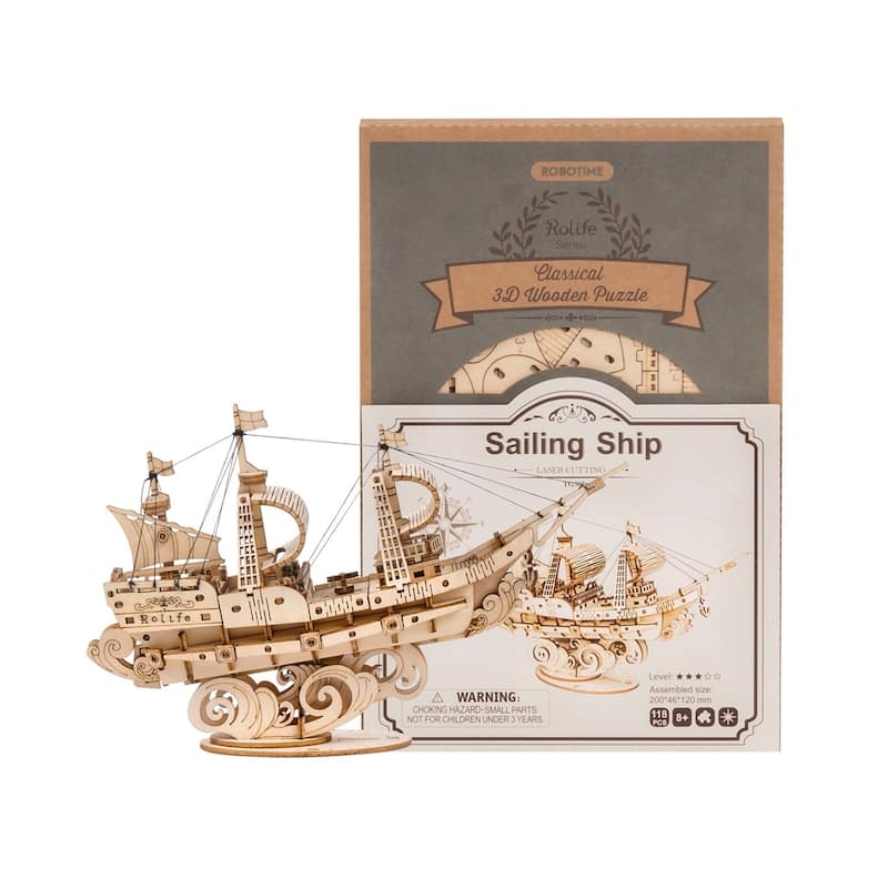 DIY 3D Puzzle - Sailing Ship - 118pcs