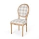 preview thumbnail 11 of 90, Phinnaeus French Country Fabric Dining Chairs (Set of 2) by Christopher Knight Home