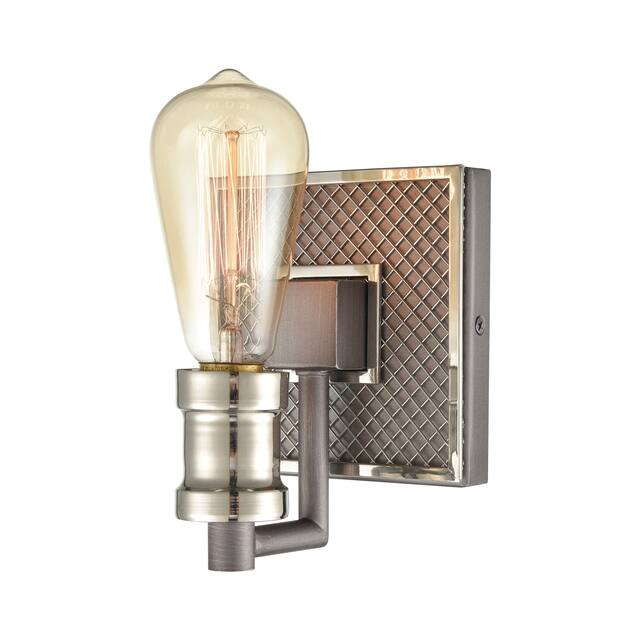 Gridiron 1-Light Vanity Light