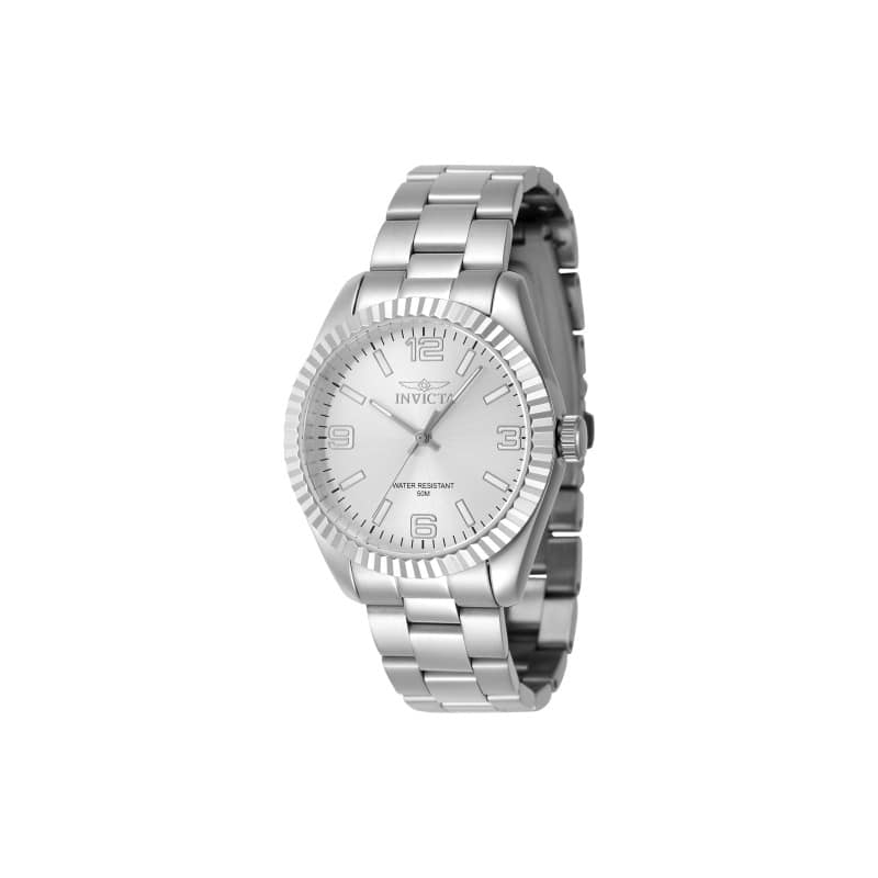 Invicta Women's 47464 Specialty Quartz 3 Hand Silver Dial Watch