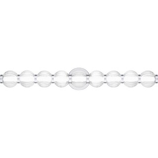 Elway Integrated LED Polished Chrome Bath Light