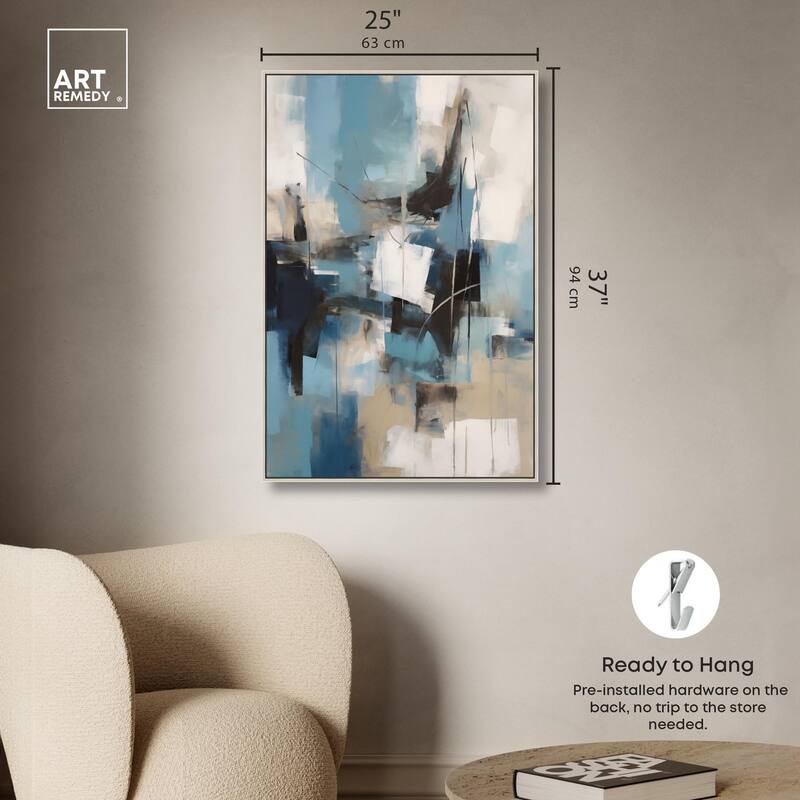Glimpse of Infinity I Canvas by Art Remedy
