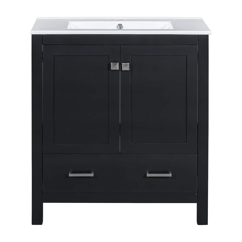 30" Bathroom Vanity with Single Sink