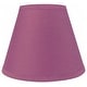 preview thumbnail 19 of 88, Hardback Faux Silk Conical Lamp Shade, 5 inch Top, 9 inch Bottom, 7 inch Slant