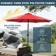 preview thumbnail 106 of 142, Holme 9-foot Steel Market Patio Umbrella with Tilt-and-Crank