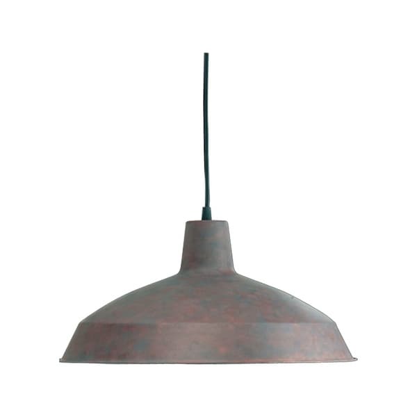 Quorum International Q6822 1 Light Industrial Barn Style Indoor Pendant - 16 Inches Wide