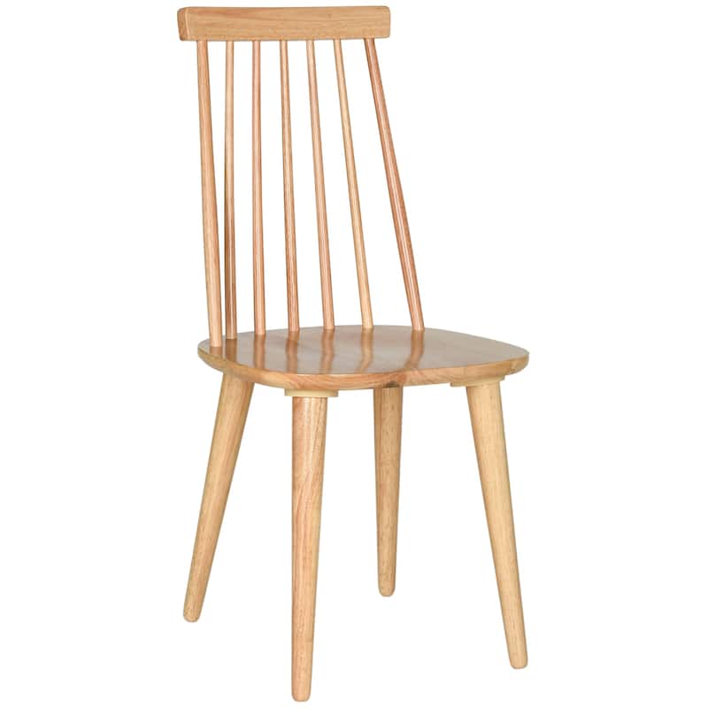 SAFAVIEH Gwennaelle Spindle Back Side Chair (Set of 2) - 17.3" W x 20.7" L x 36" H - 17"Wx21"Dx36"H