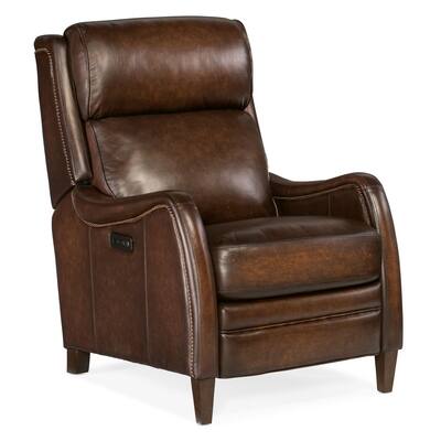 Sulema Power Recliner with Articulating Headrest, Leather